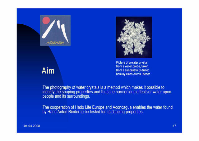 water crystal/Hans-Anton Rieder water crystal/Hans-Anton Rieder